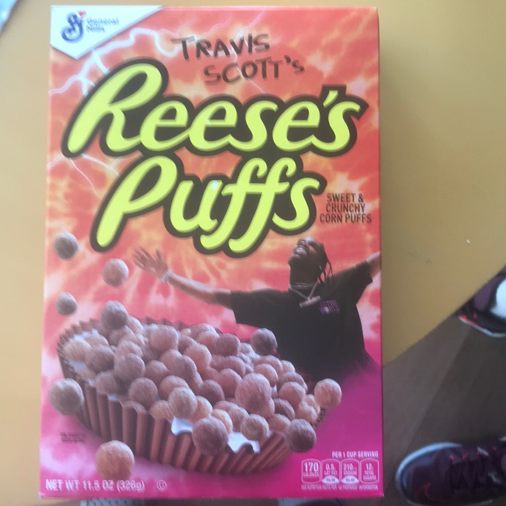 Travis Scott limited edition cereal Reece’s
